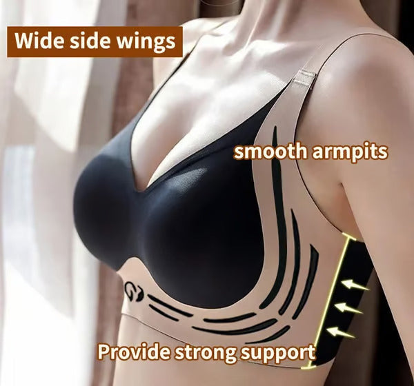 Pack of 3 - Anti Sagging Wireless Push-Up Bra