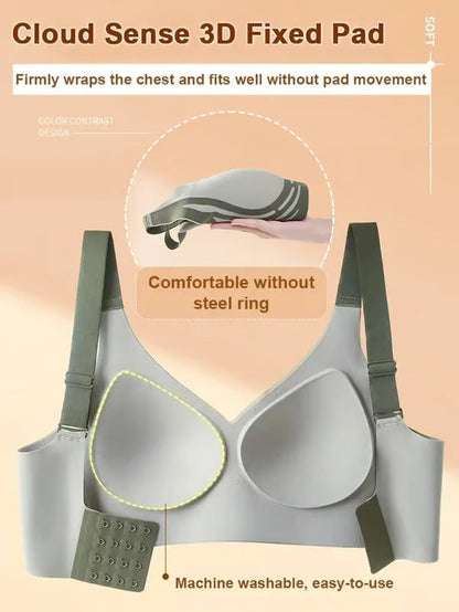 Pack of 3 - Anti Sagging Wireless Push-Up Bra