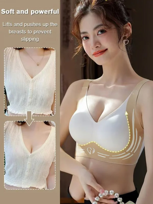 Pack of 3 - Anti Sagging Wireless Push-Up Bra